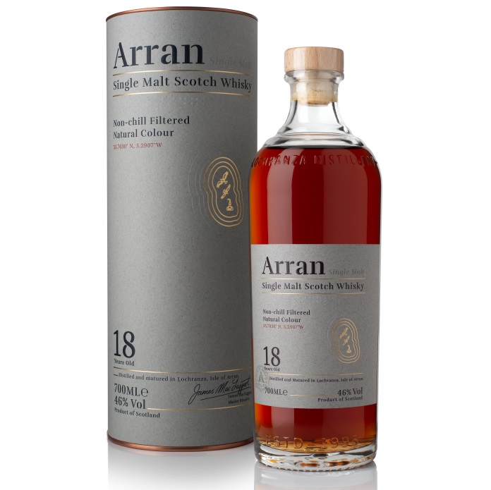 Arran-18 Years Old Single Malt Scotch Whisky