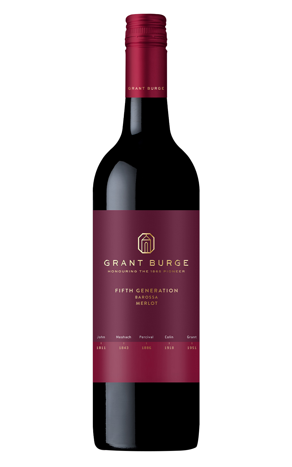 Grant Burge Fifth Generation Merlot 2019 格萊堡 五代系列 梅洛紅酒