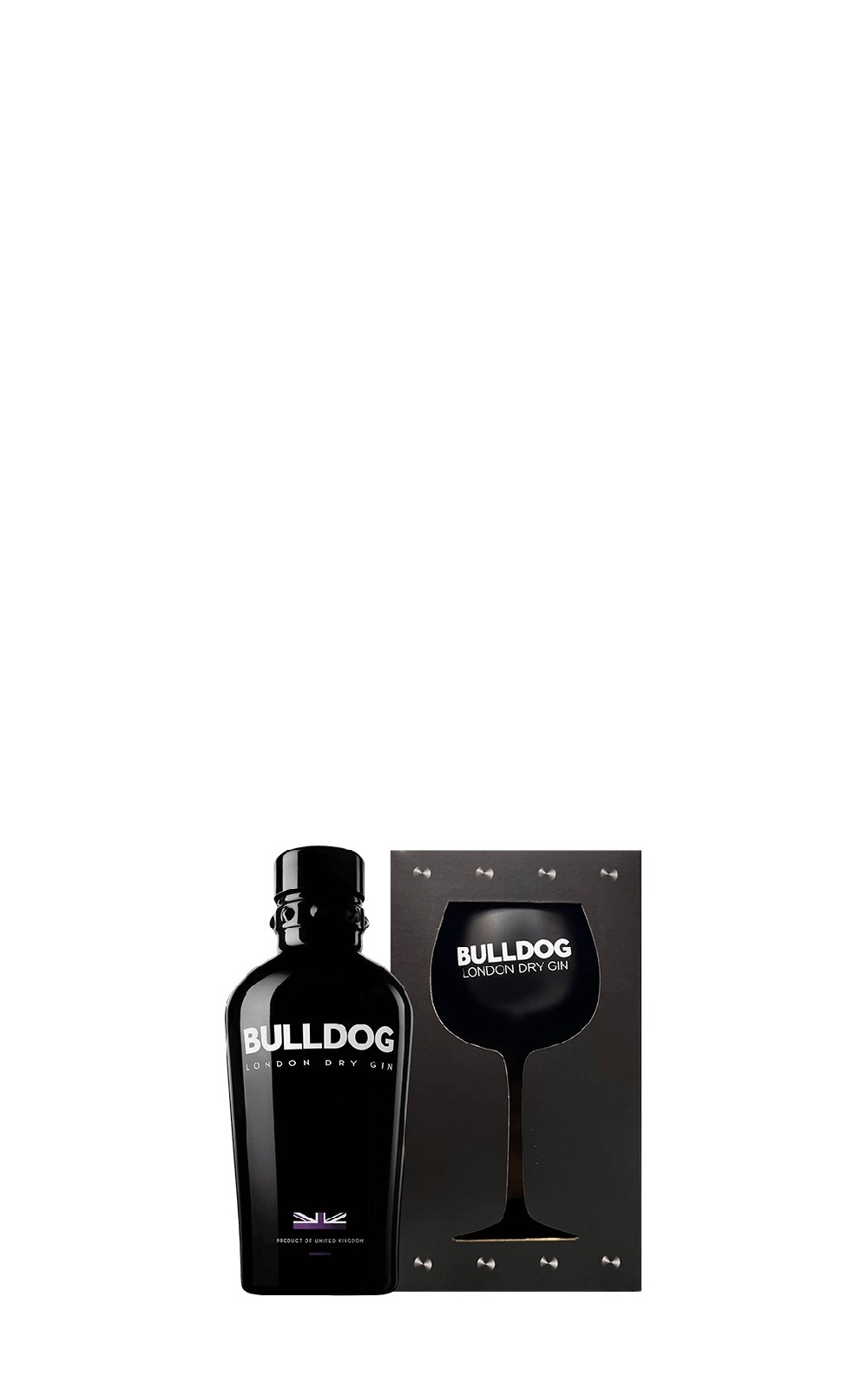 Bulldog London Dry Gin Gift Box With Copa Glass 鬥牛犬 倫敦琴酒禮盒 附一只氣球杯