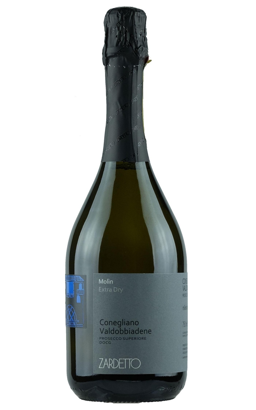 Zardetto Molin Conegliano Valdobbiadene Prosecco Superiore DOCG Extra Dry 2022 拉迪多酒莊 穆林 普賽克不甜氣泡酒