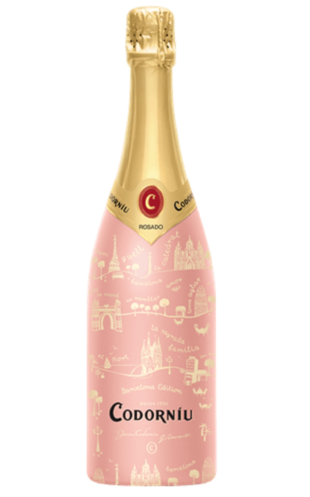 Codorniu Cava Clasico Rosado 2017 康德努酒莊 經典粉紅氣泡酒