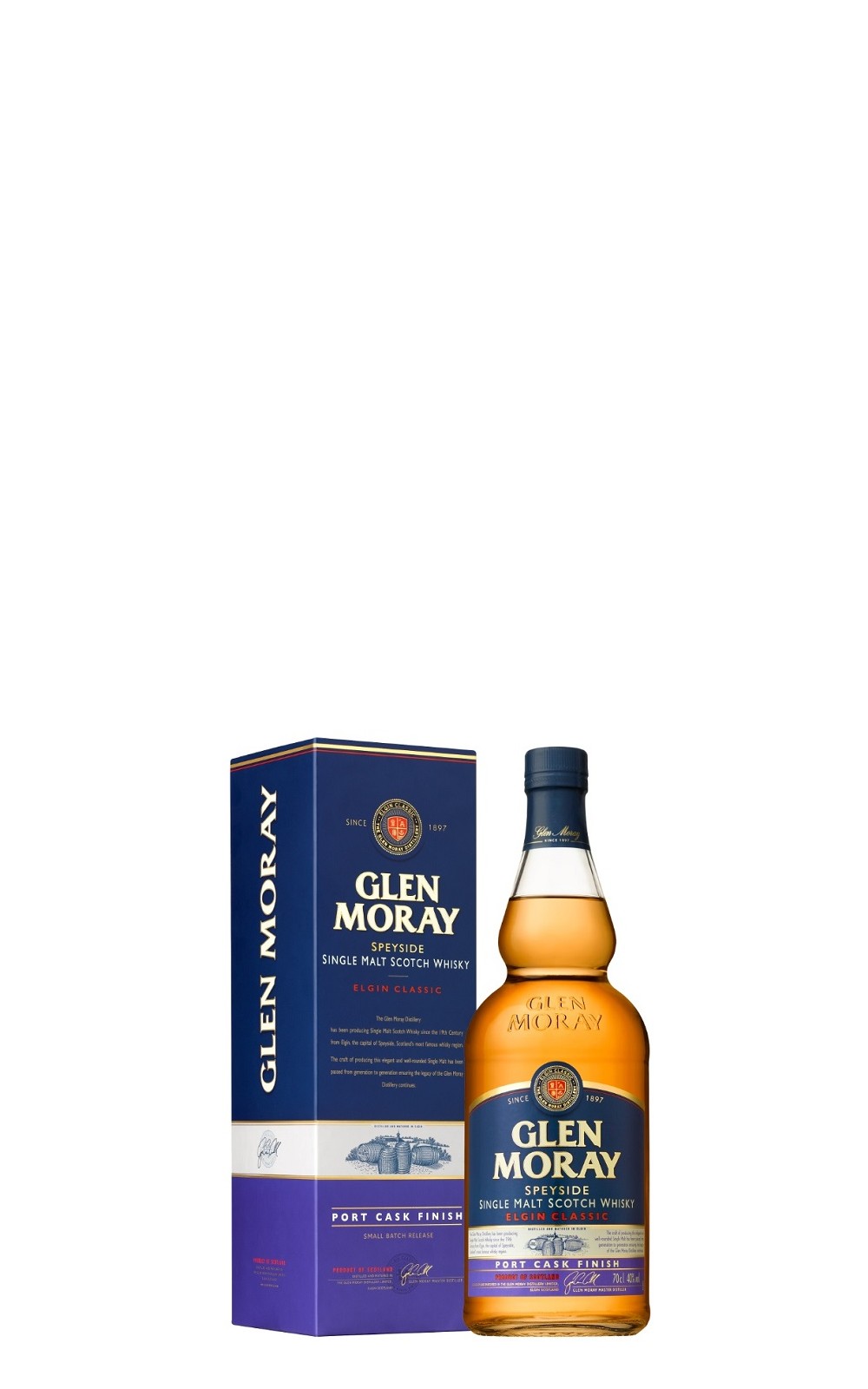 Glen Moray Elgin Classic Port Cask Finish Single Malt Scotch Whisky 格蘭莫雷 經典 波特桶 單一麥芽蘇格蘭威士忌