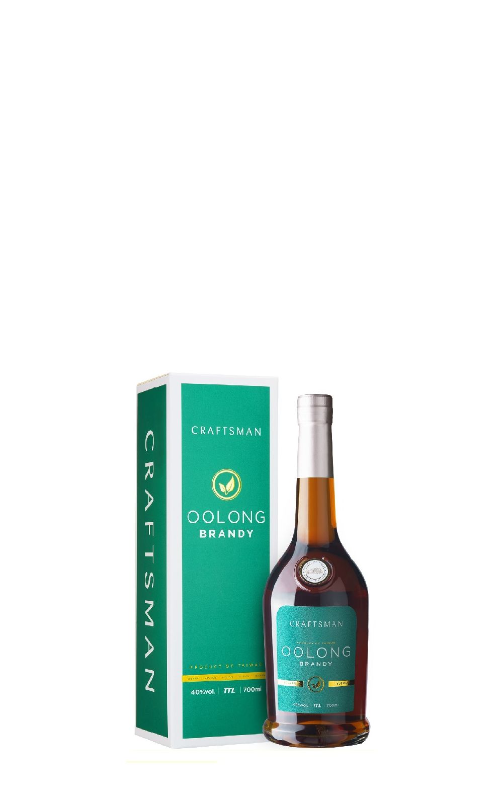 Nantou Distillery Yushan Craftsman Oolong Brandy 南投酒廠 玉山 Craftsman 凍頂白蘭地