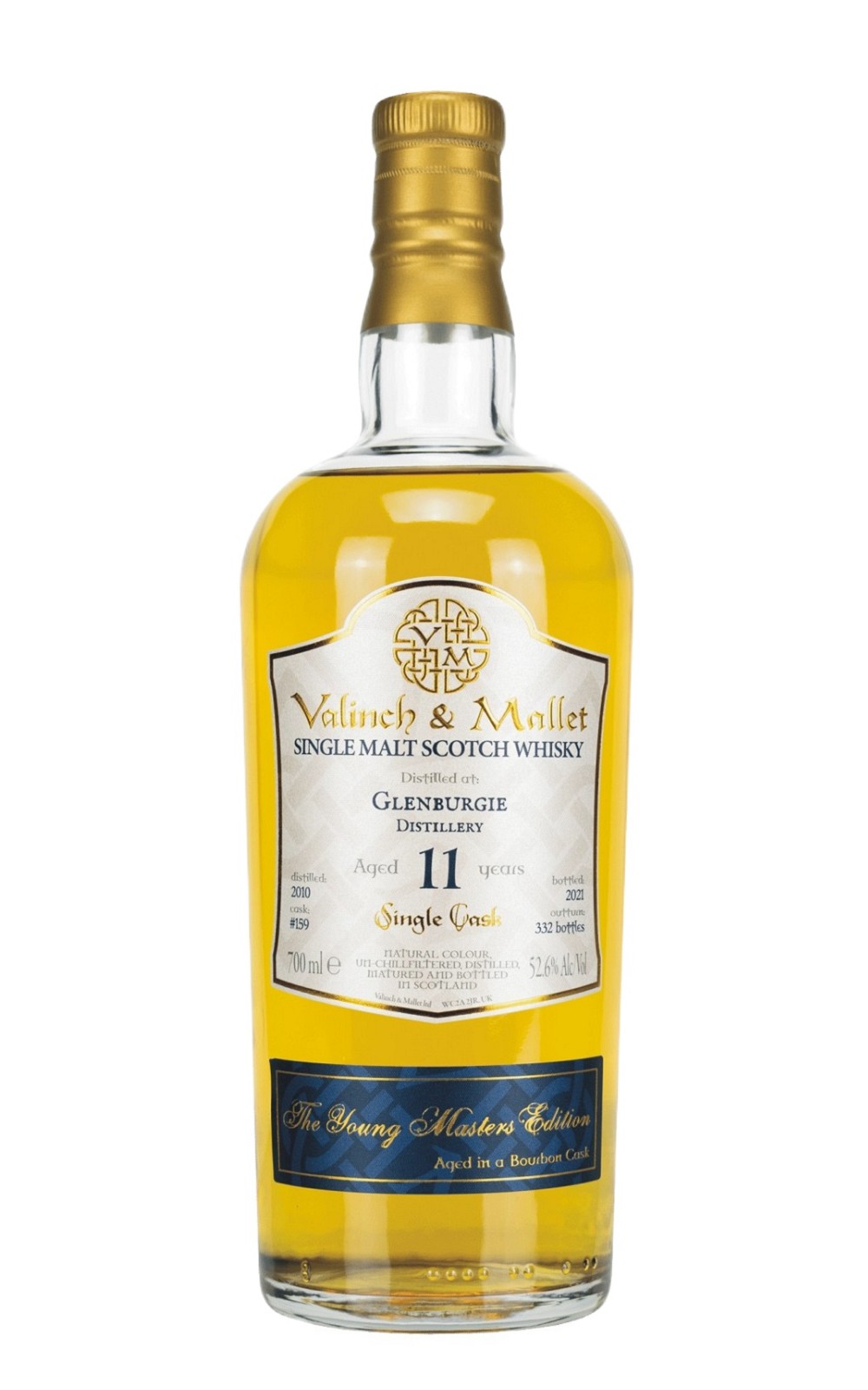 Valinch Mallet Glenburgie 2010 11 Years Old Single Malt Scotch Whisky 瓦林奇與馬烈 格蘭伯吉 2010 11年單一麥芽蘇格蘭威士忌