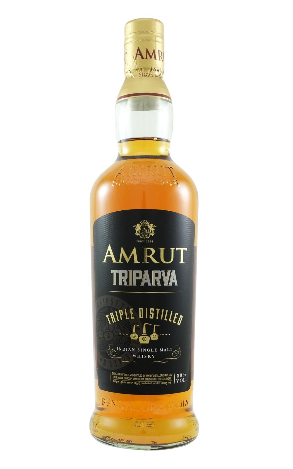 Amrut Triparva Triple Distilled Indian Single Malt Whisky 雅沐特蒸餾廠 三次蒸餾 單一麥芽威士忌