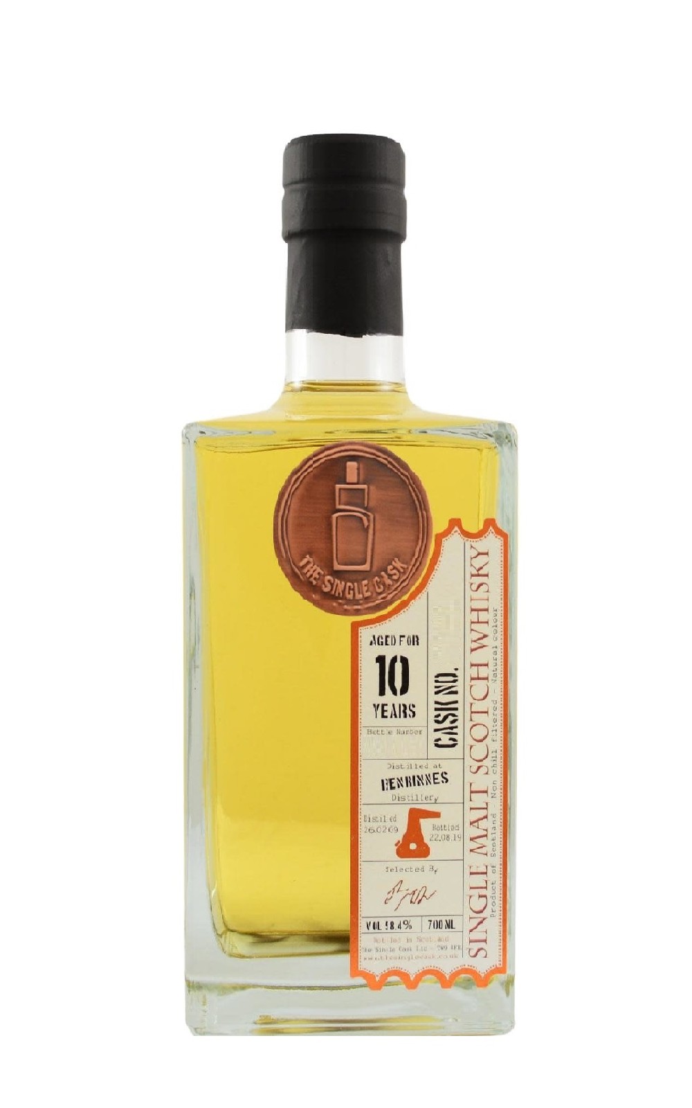 The Single Cask 2009 Benrinnes Aged 10 Years Single Malt Scotch Whisky 單桶系列 本利林 2009 10年 單一麥芽蘇格蘭威士忌