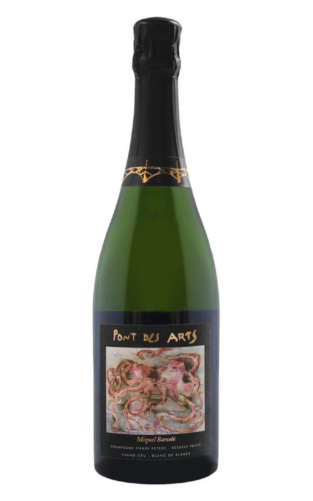 Pont des Arts “Miquel Barceló Pierre Peters GC Blanc de Blancs Champagne NV 藝術橋 米格尔巴塞洛 限量版 皮耶彼得白中白特級香檳