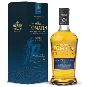 Tomatin Distillery-"French Collection" Rivesaltes Casks Limited 2008 Edition Aged 12 Years Single Ma