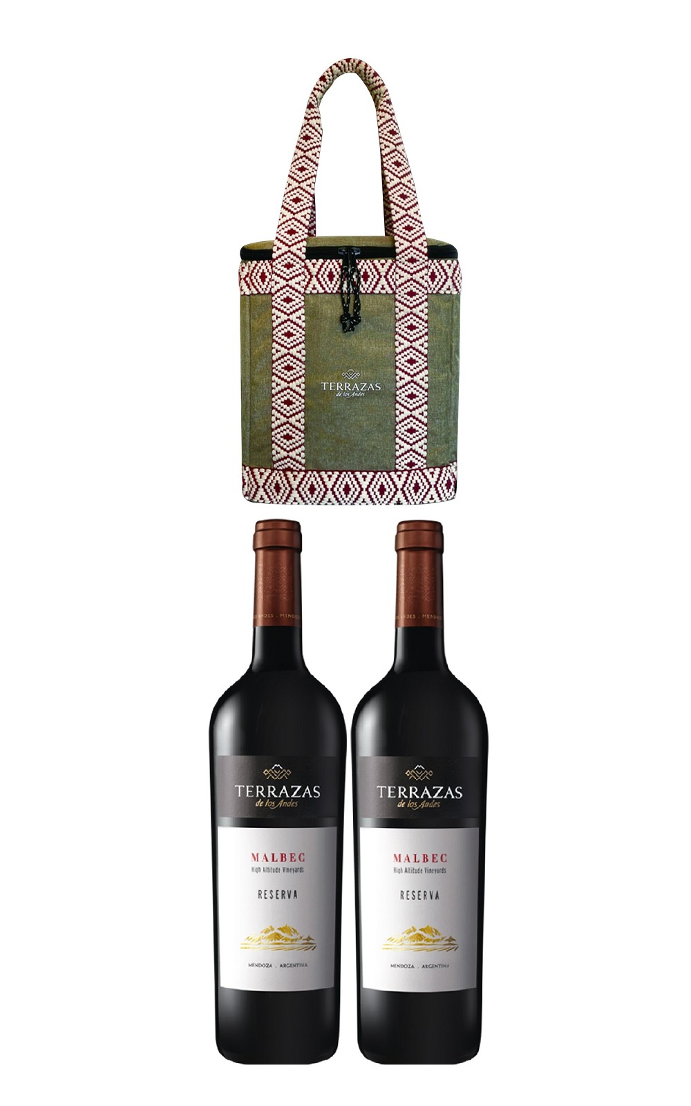 Terrazas de los Andes Reserva Malbec 2020 雙入組 附原廠保冷提袋 2020 安地斯台階酒莊 Reserva Malbec 2020 雙入組 附原廠保冷提袋