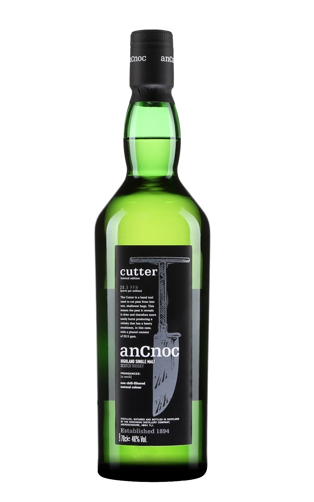 anCnoc Cutter Highland Single Malt Scotch Whisky 安努克威士忌 Cutter 高地 單一麥芽蘇格蘭威士忌