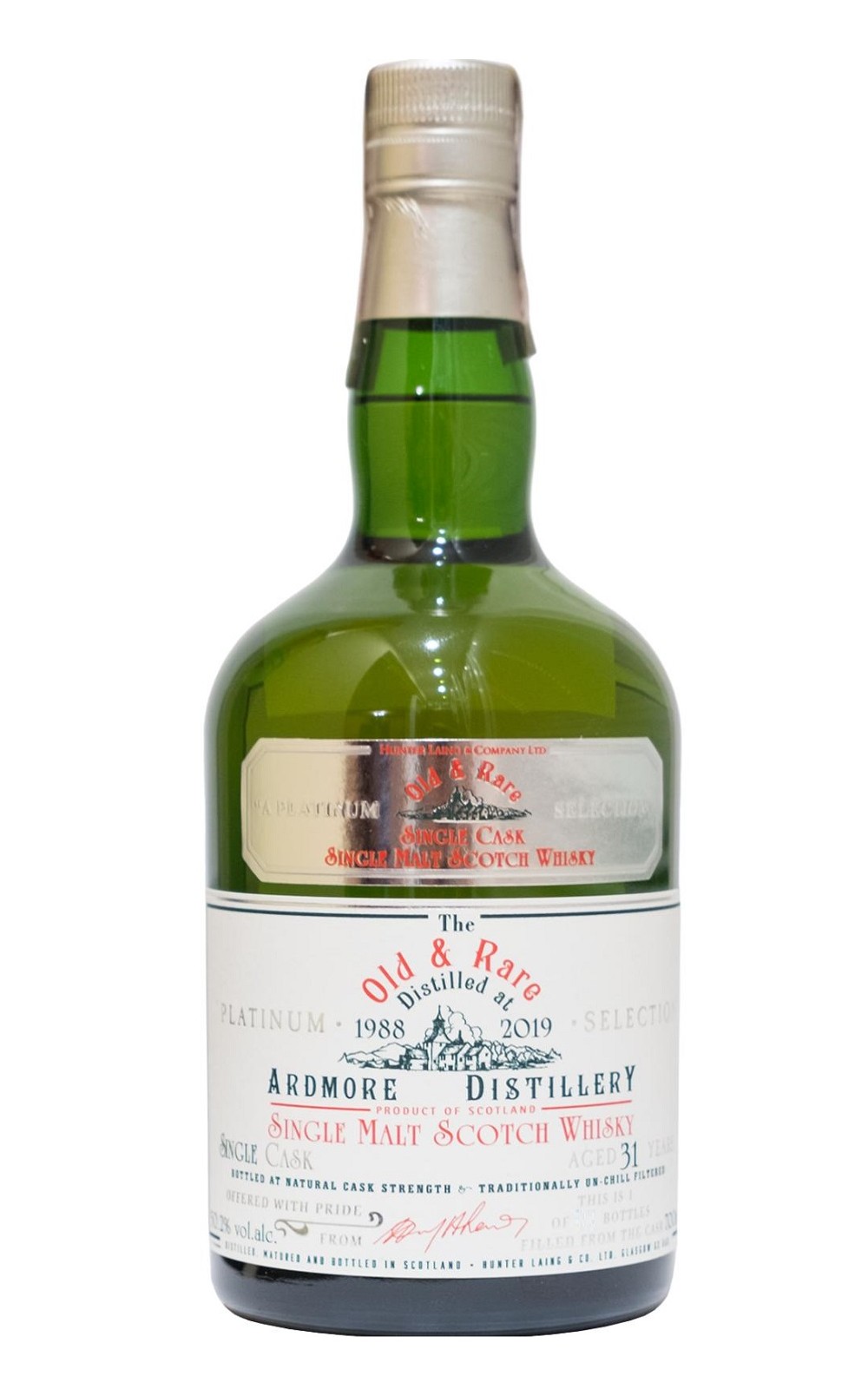 Old Rare Whisky Ardmore 1988 Aged 31 Years Single Cask Single Malt Scotch Whisky 老麥紳士 奧德摩爾 1988 31年單桶單一麥芽蘇格蘭威士忌