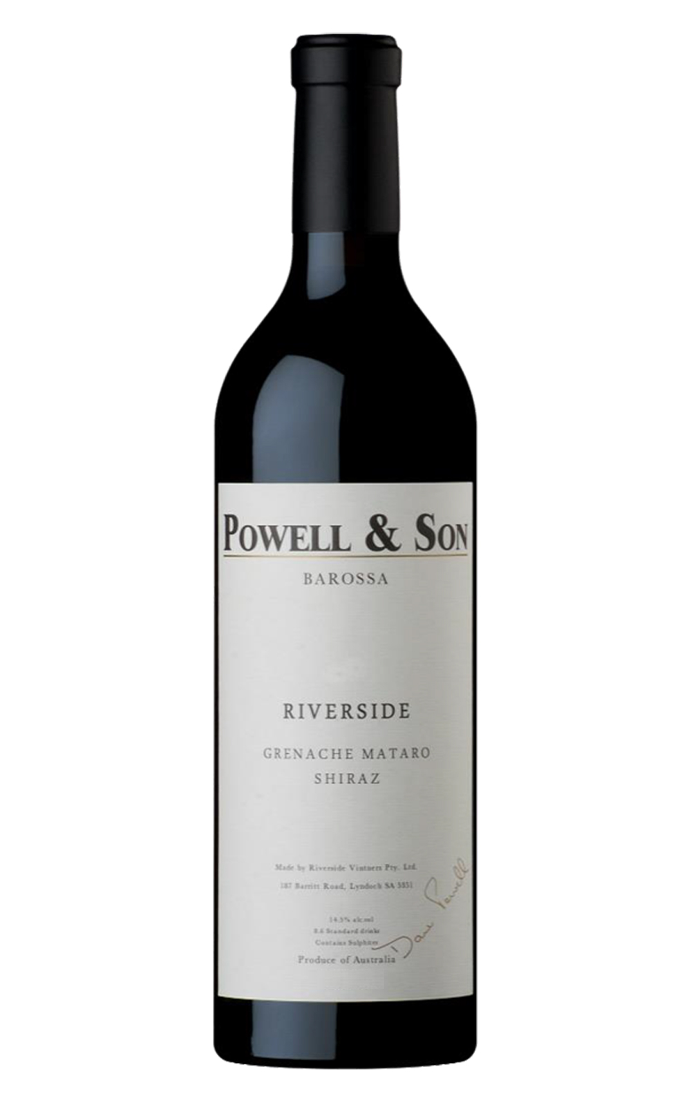 Powell Son Riverside Grenache Mataro Shiraz 2018 鮑威爾父子酒莊 河畔 GMS混釀紅酒