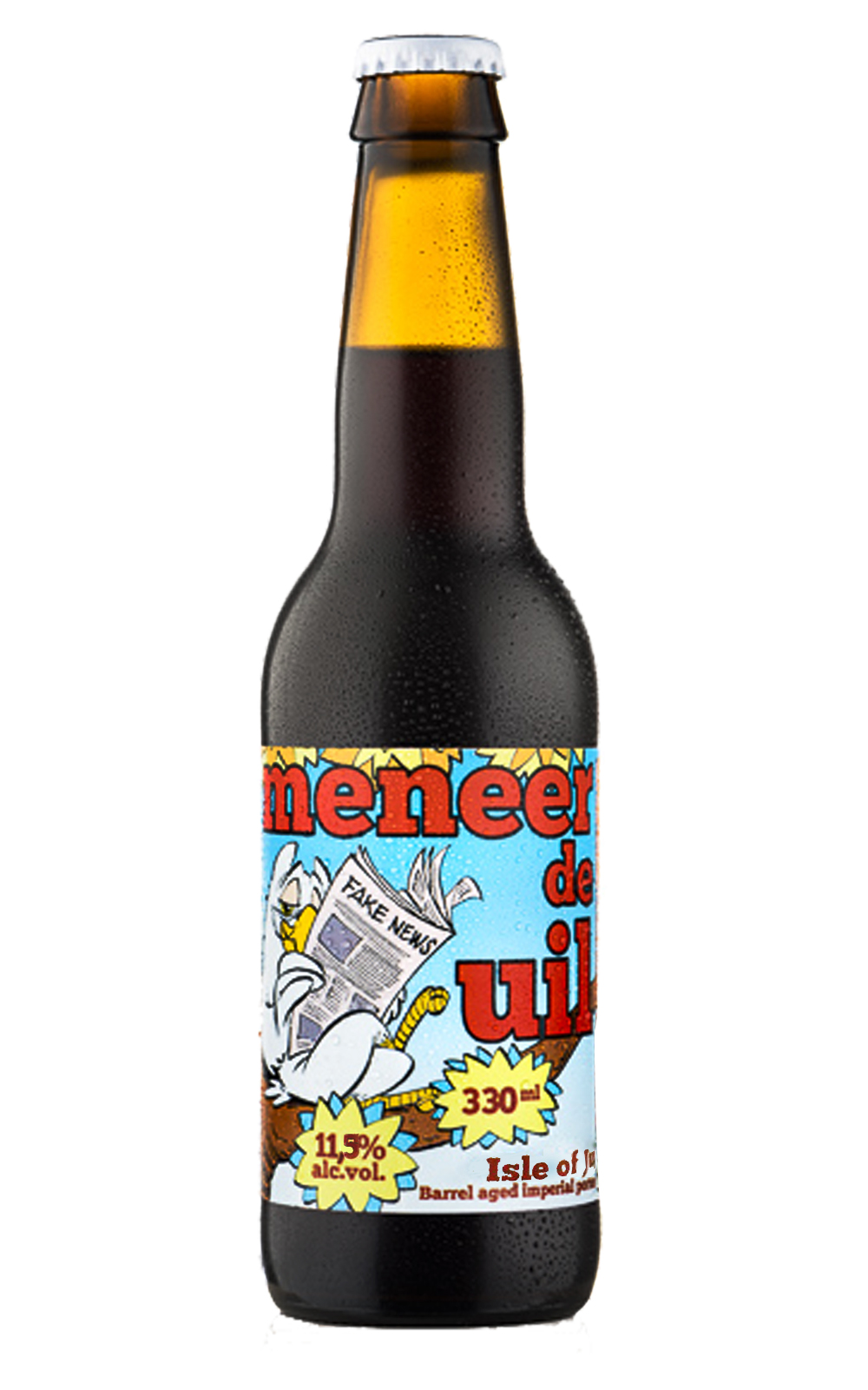 Het Uiltje Brewing Company Meneer de Uil Isle of Jura Barrel Aged Imperial Porter 貓頭鷹精釀啤酒廠 貓頭鷹先生 Isle of Jura威士忌桶陳版帝國波特黑啤酒