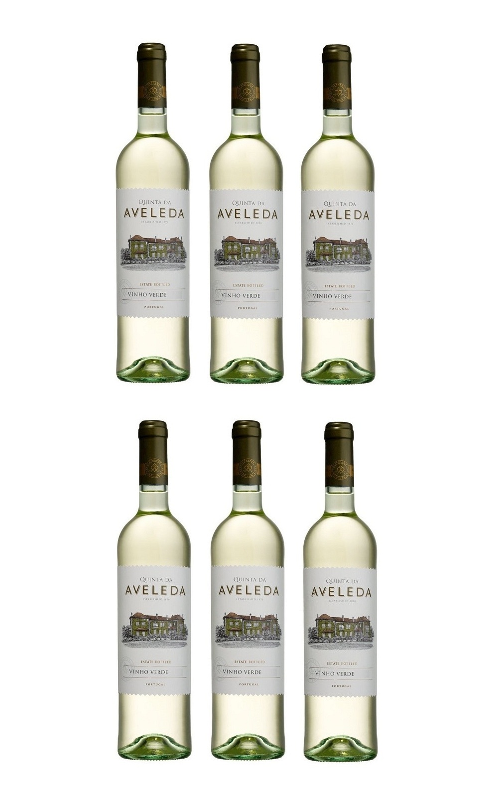 Quinta da Aveleda Vinho Verde 6 Bottle Set 750ml 6 2018 奧薇達酒莊 白綠酒六瓶組 750ml 6