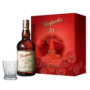 Glenfarclas-21 Years Single Malt Scotch Whisky (CNY Gift Set)