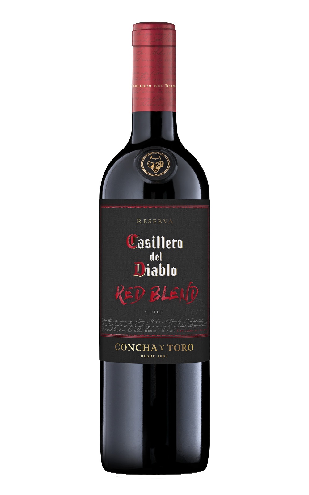 Vina Concha y Toro Casillero del Diablo Reserva Red Blend 2017 孔雀酒廠 紅魔鬼陳釀系列 黑標紅酒
