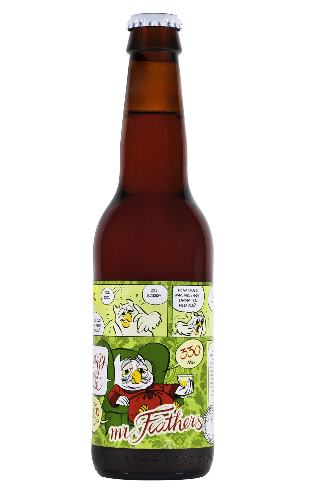Het Uiltje Brewing Company Mr Featherhopy Red Ale 貓頭鷹精釀啤酒廠 羽毛先生 琥珀愛爾