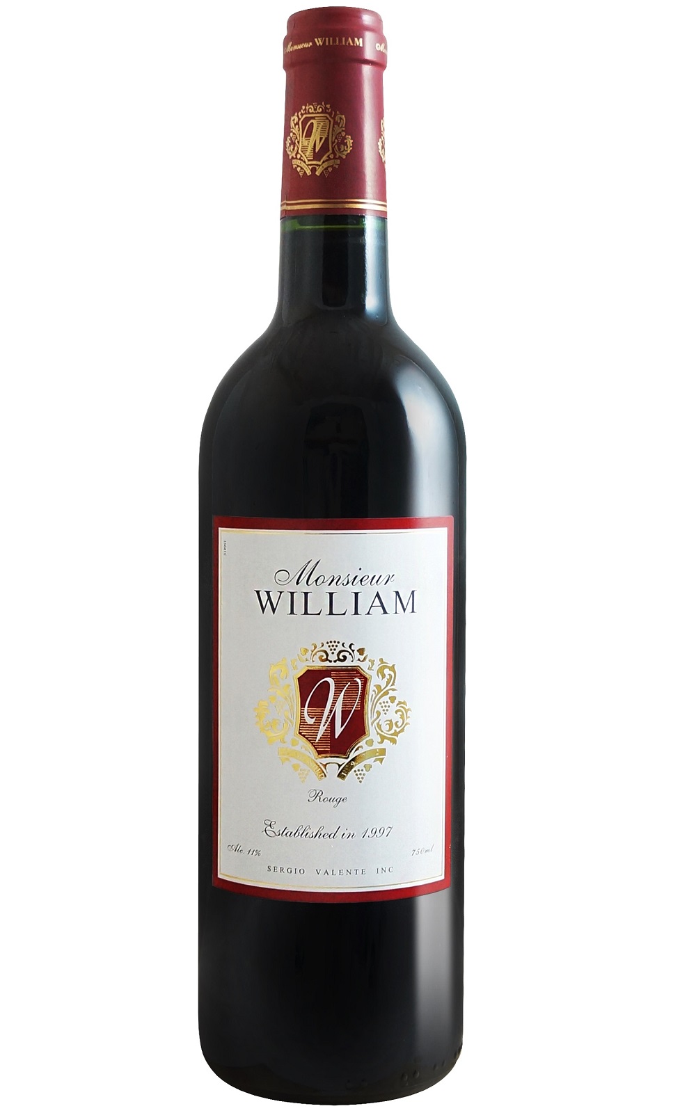 Monsieur William Monsieur William Rouge NV 威廉酒莊 威廉紅酒