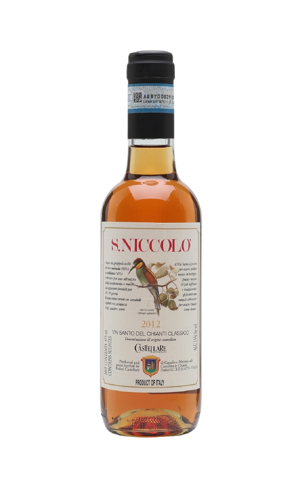 Castellare di Castellina Vin Santo di San Niccolò Toscana IGT 2012 卡斯泰利酒莊 古典奇揚地單一園聖酒