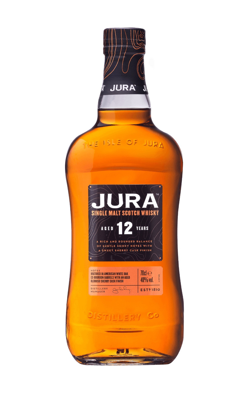 Jura Aged 12 Years Single Malt Scotch Whisky 吉拉蒸餾廠 12年單一麥芽蘇格蘭威士忌