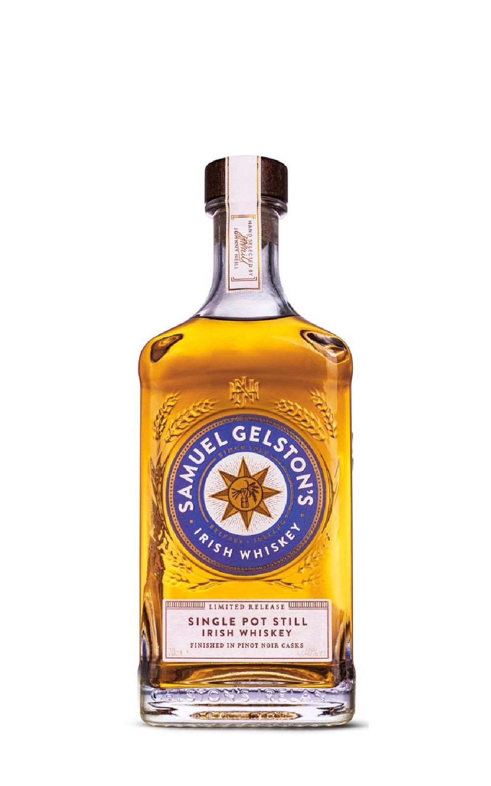 Samuel Gelston s Pinot Noir Cask Finish Single Pot Still Irish Whiskey 賈斯頓 黑皮諾過桶單一壺式愛爾蘭威士忌