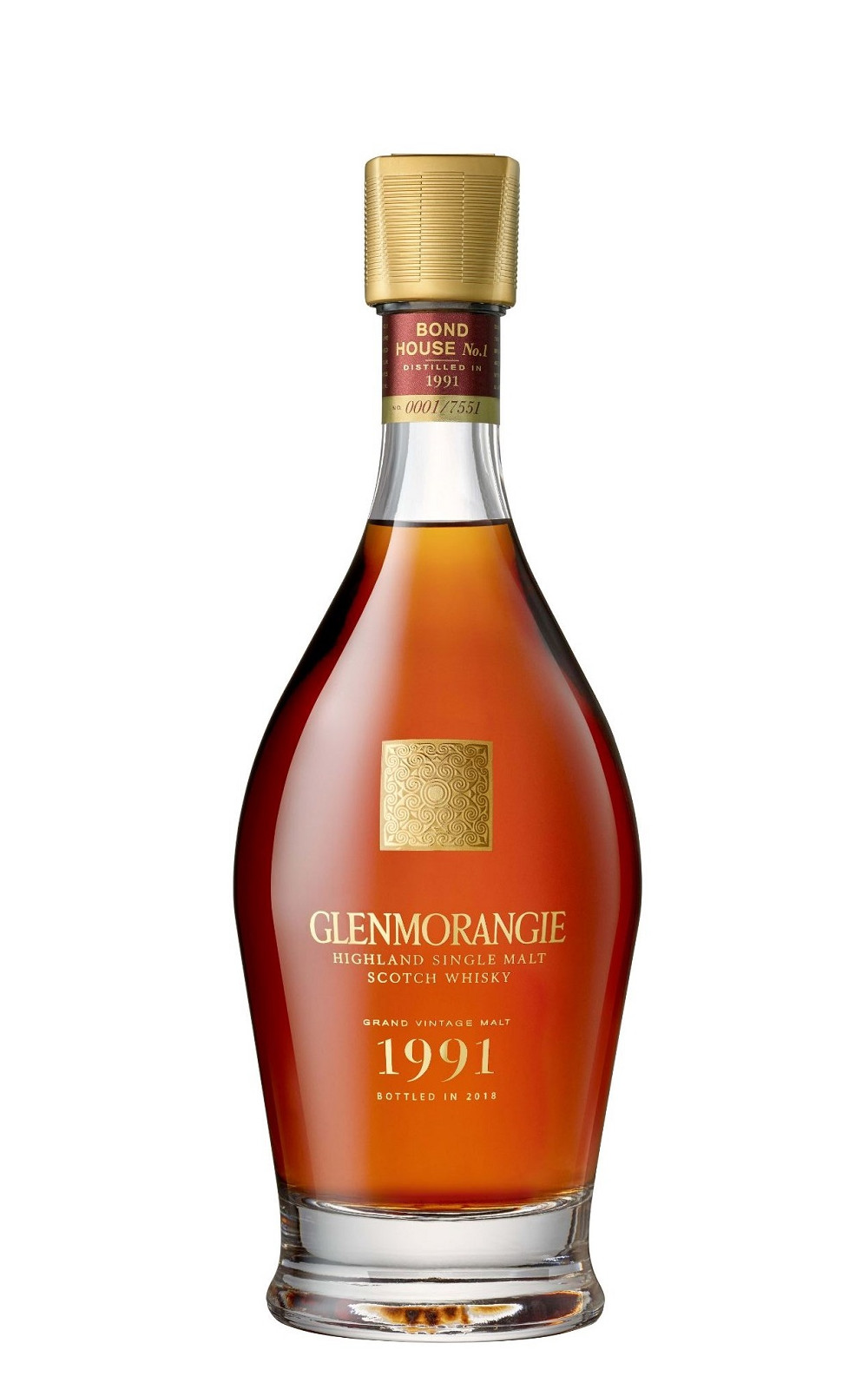 Glenmorangie Grand Vintage Malt 1991 Highland Single Malt Scotch Whisky 格蘭傑蒸餾廠 獨家復古系列1991 單一麥芽蘇格蘭威士忌
