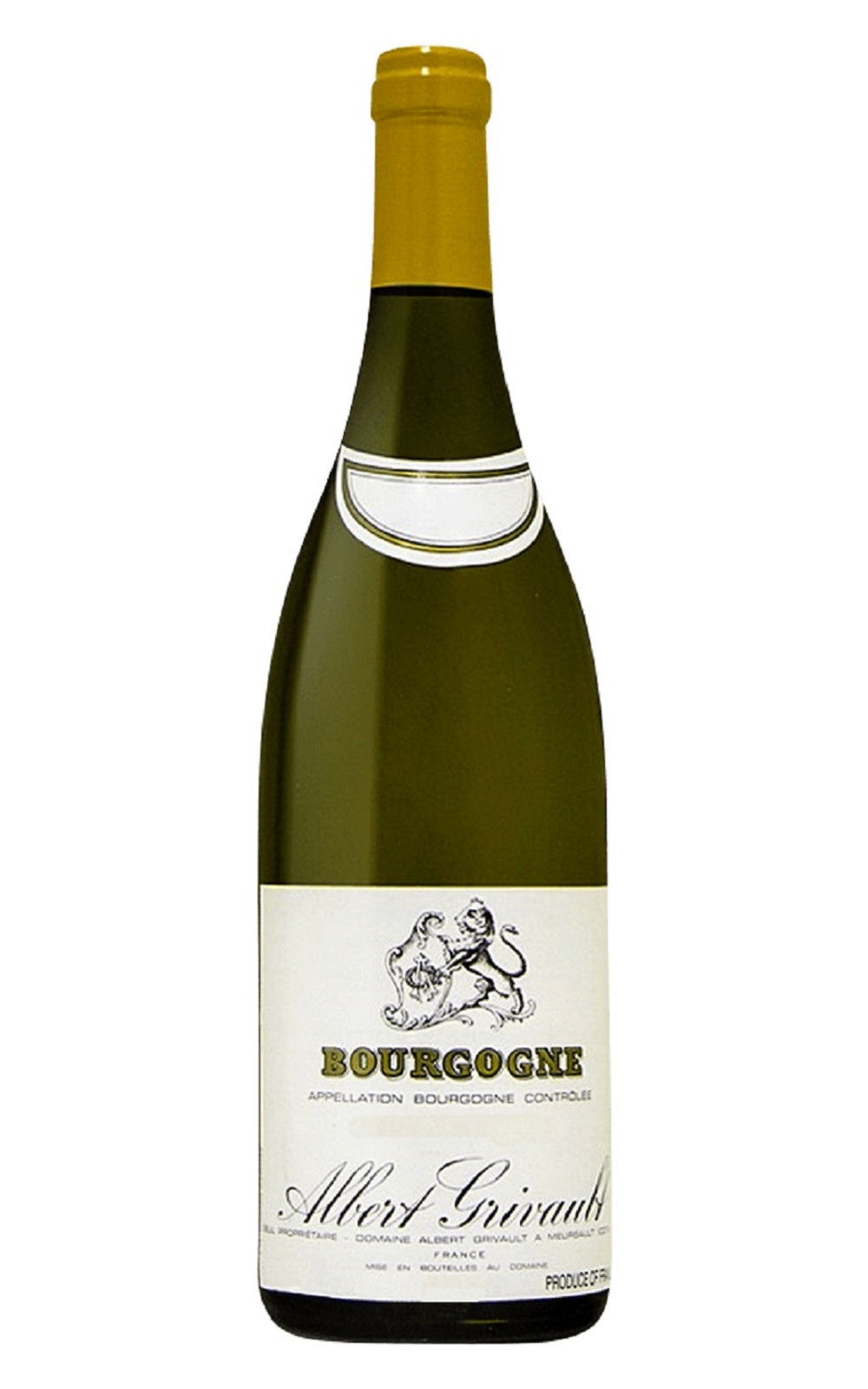Domaine Albert Grivault Bourgogne Blanc 2017 艾伯 格禮弗酒莊 布根地白酒