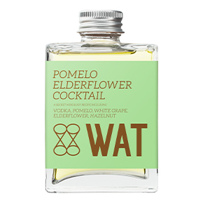 WAT-Pomelo Elderflower Cocktail