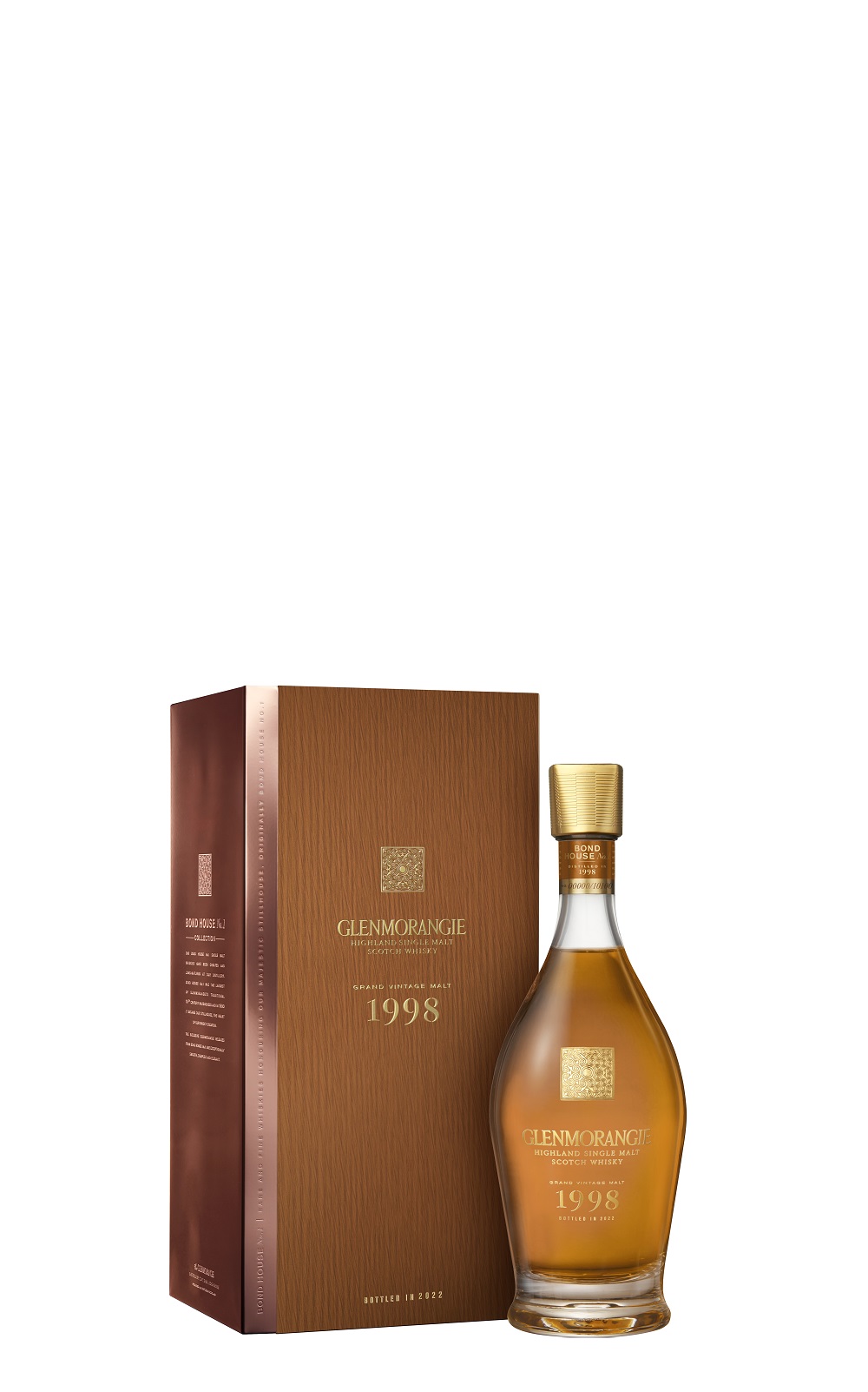 Glenmorangie Grand Vintage Malt 1998 Highland Single Malt Scotch Whisky 格蘭傑蒸餾廠 獨家復古系列1998 單一麥芽蘇格蘭威士忌