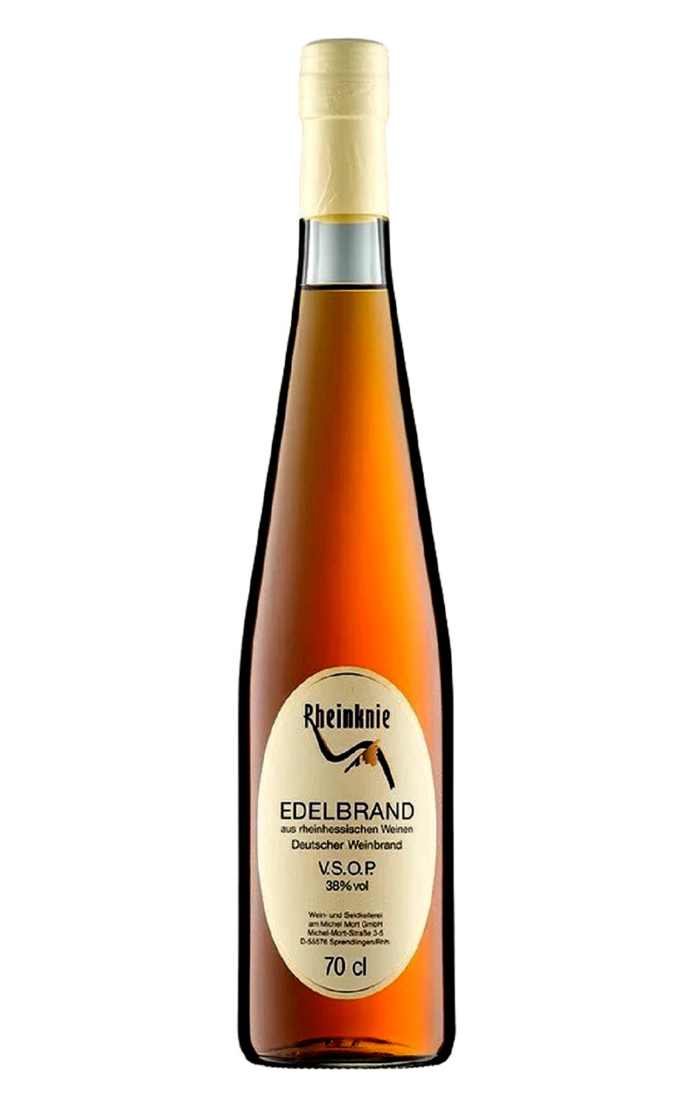 Weingut Rollanderhof Rheinknie Edelbrand Deutscher Weinbrand V S O P 羅蘭德霍夫酒莊 萊茵之膝系列 V S O P 德國白蘭地