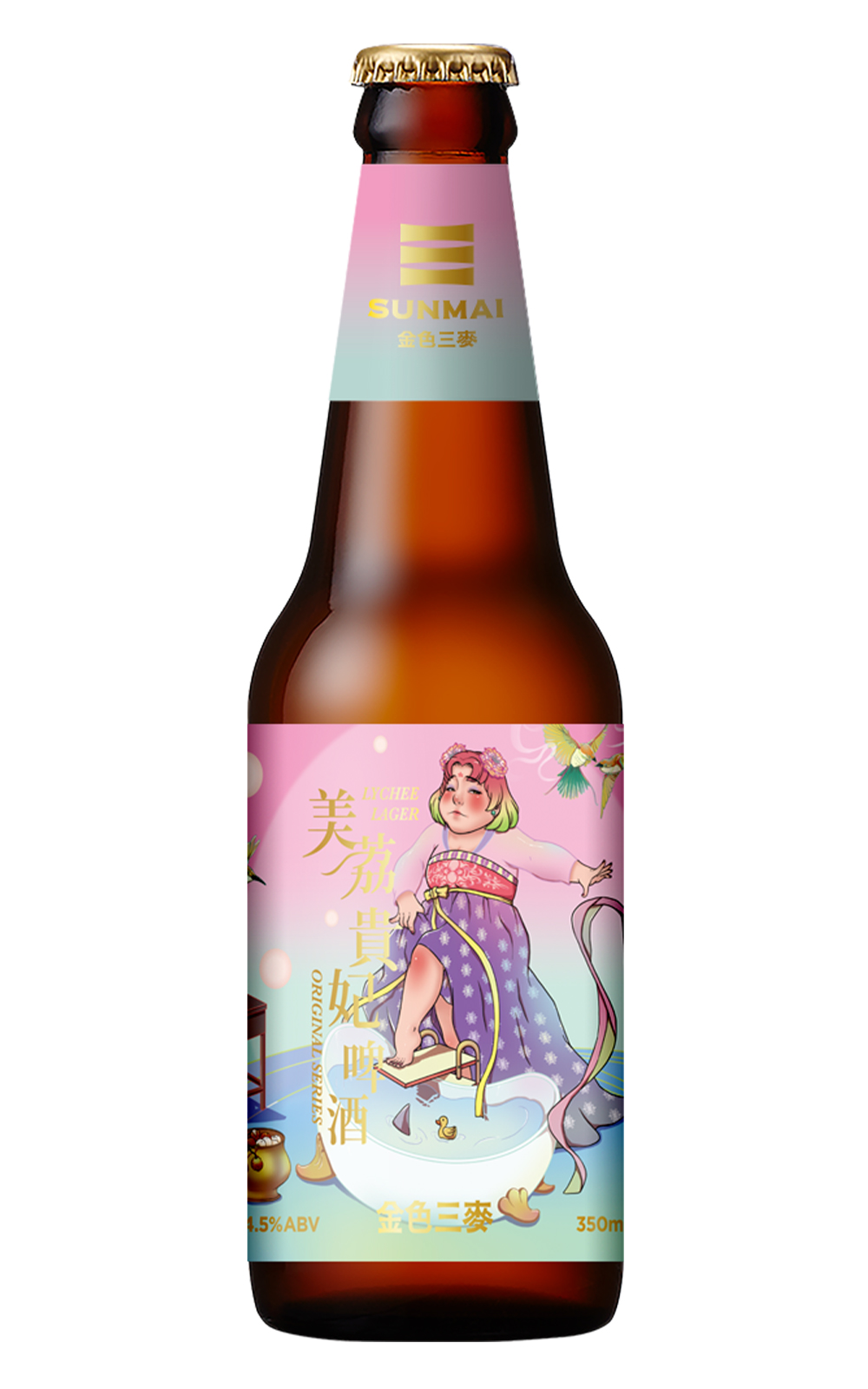 SUNMAI Lychee Lager 金色三麥 美荔貴妃 啤酒