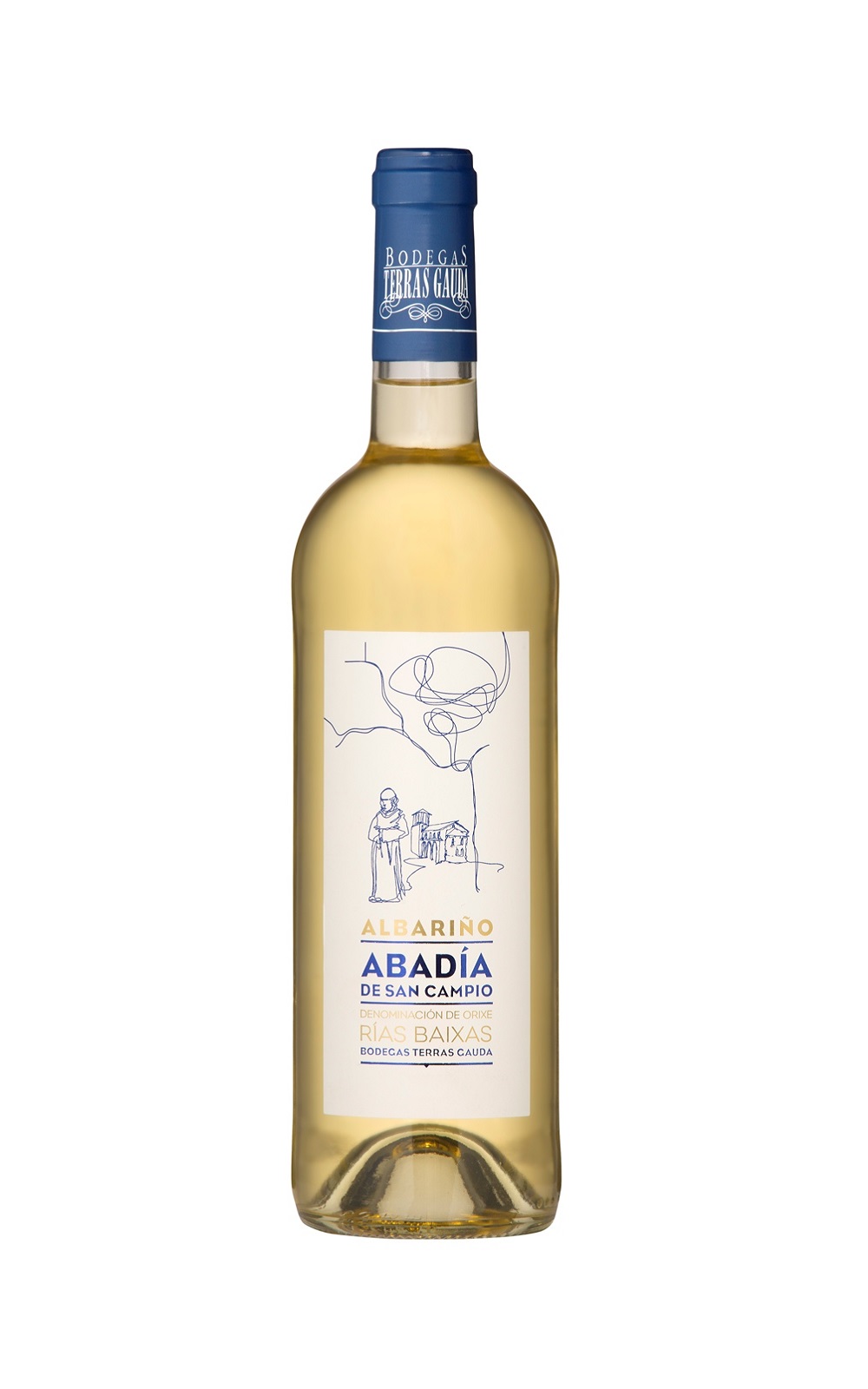 Bodegas Terra Gauda Abadia de San Campio 2017 泰奧斯・高達酒莊 阿巴迪亞聖卡普皮諾 阿爾巴利諾白酒