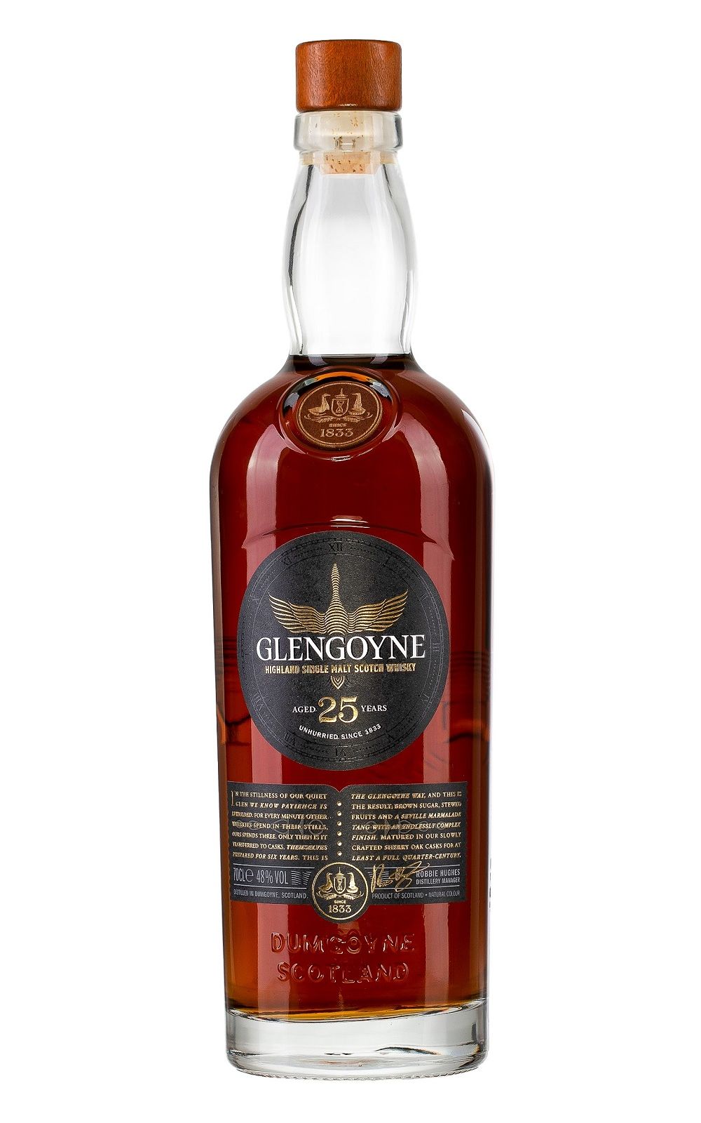 Glengoyne Distillery Aged 25 Years Highland Single Malt Scotch Whisky 格蘭哥尼 25年單一麥芽蘇格蘭威士忌