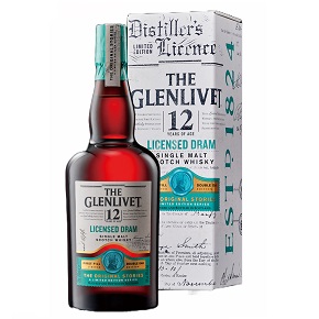 The Glenlivet-12 Years of Age "Licensed Dram" Single Malt Scotch Whisky Limited Edtion
