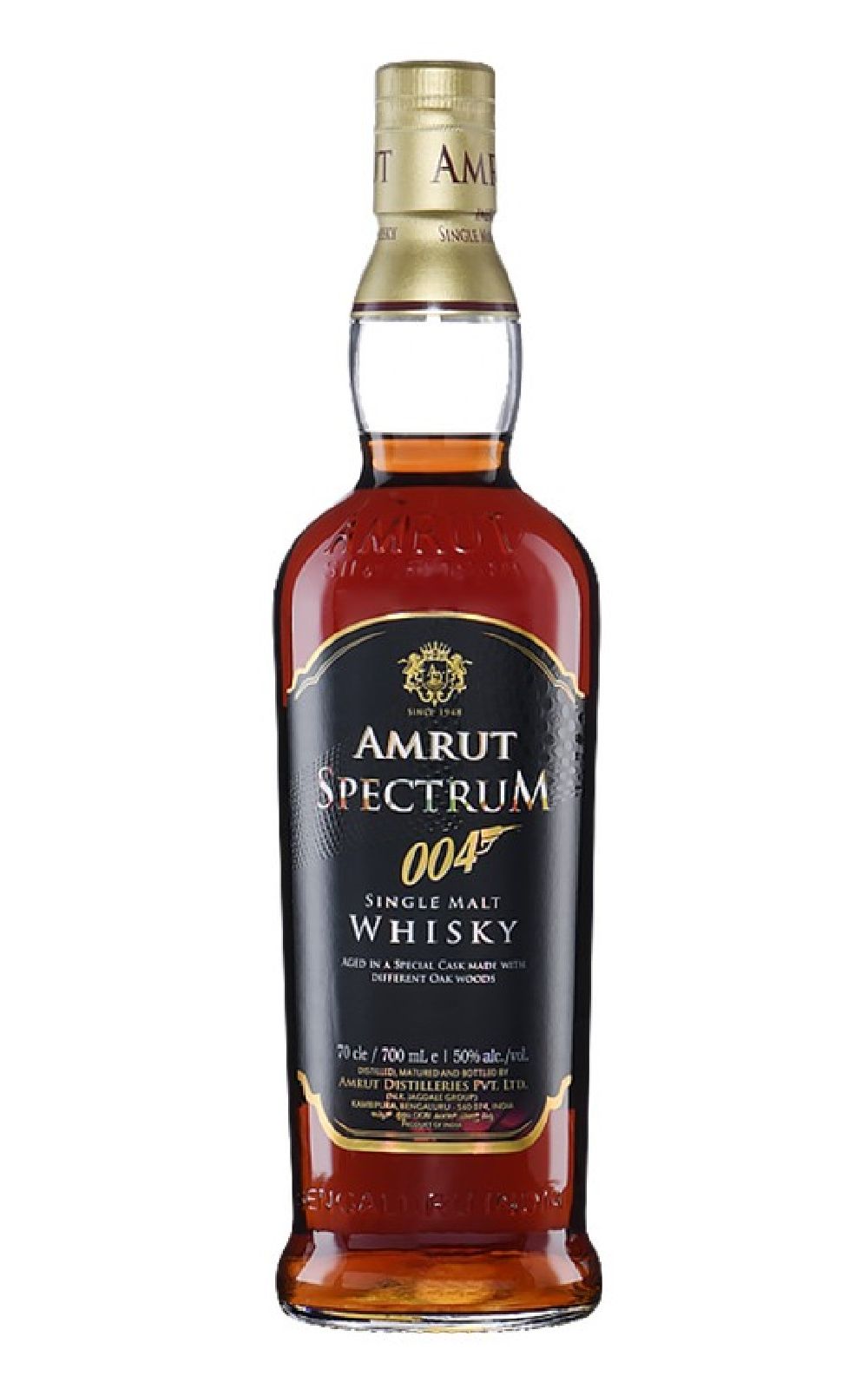 Amrut Spectrum 004 Single Malt Whisky 雅沐特蒸餾廠 新光譜 單一麥芽威士忌