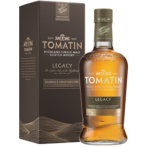 Tomatin Distillery-"Legacy" Bourbon & Virgin Oak Casks Highland Single Malt Scotch Whisky