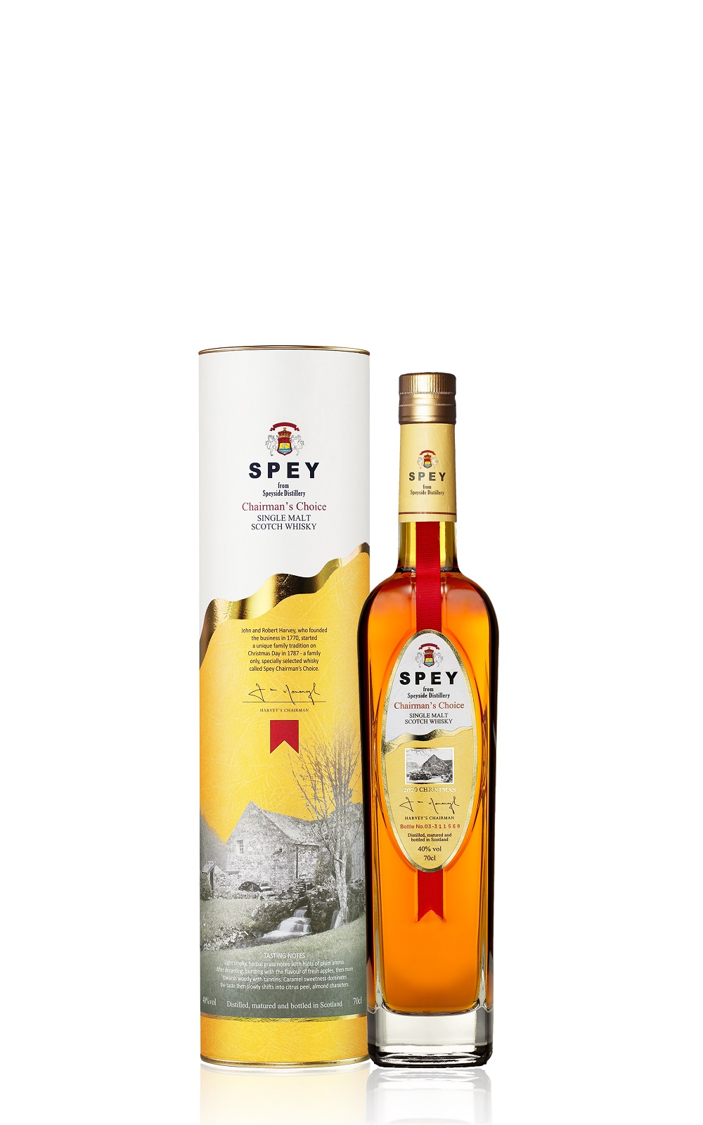 Spey 瓶附刮刮卡 Chairman s Choice 2 0 Single Malt Scotch Whisky 詩貝酒廠 總裁精選單一麥芽蘇格蘭威士忌 附刮刮卡