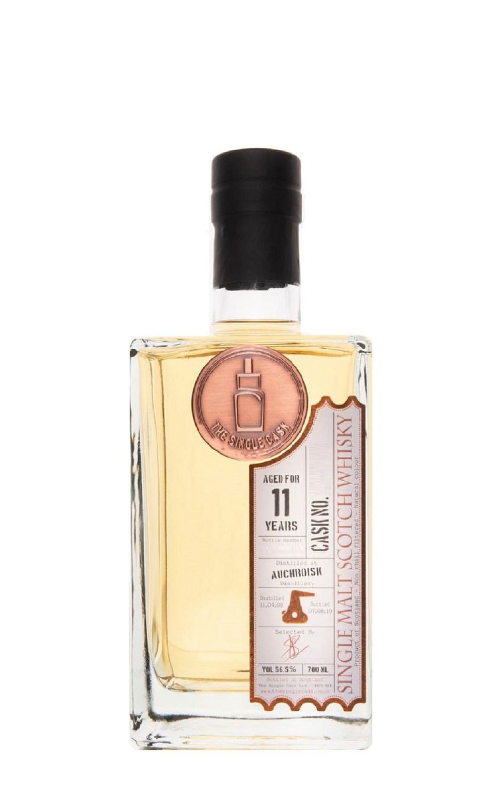 The Single Cask 2008 Auchroisk Aged 11 Years Single Malt Scotch Whisky 單桶系列 奧斯羅斯克 2008 11年 單一麥芽蘇格蘭威士忌