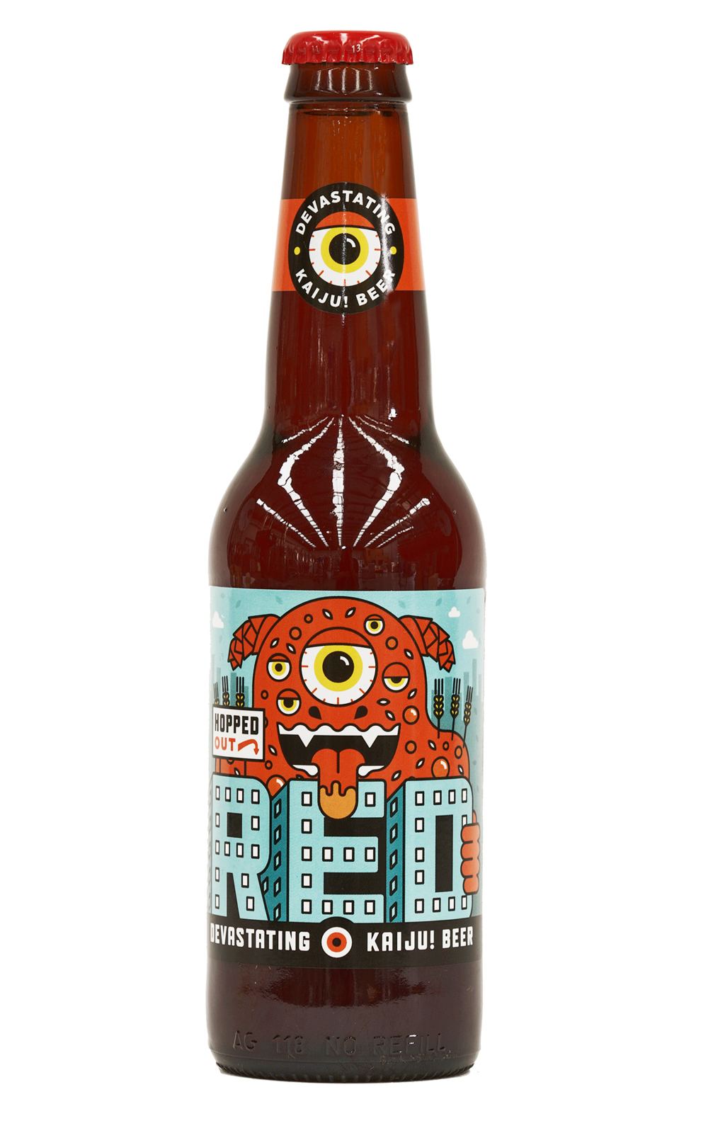 KAIJU Hopped Out Red 開醺啤酒 哈波怪獸啤酒