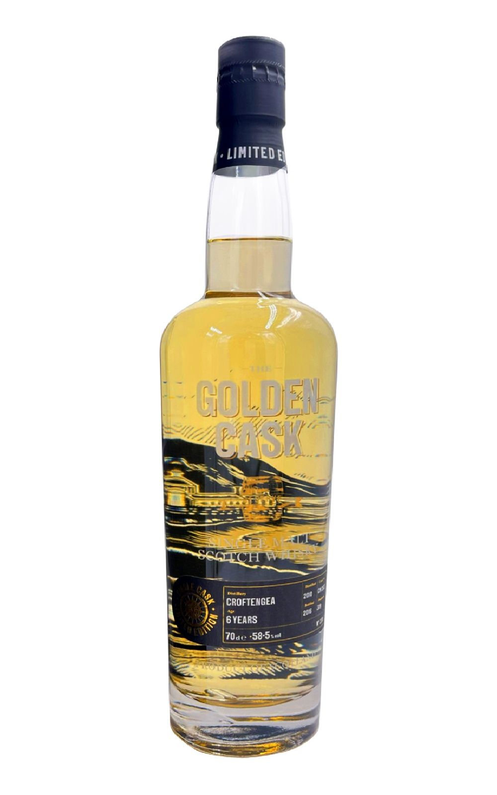 House of Macduff The Golden Cask Croftengea 2010 Aged 6 Years Single Malt Scotch Whisky 麥克朵夫獨立裝瓶廠 金桶系列 克羅吉 2010 6年單一麥芽蘇格蘭威士忌