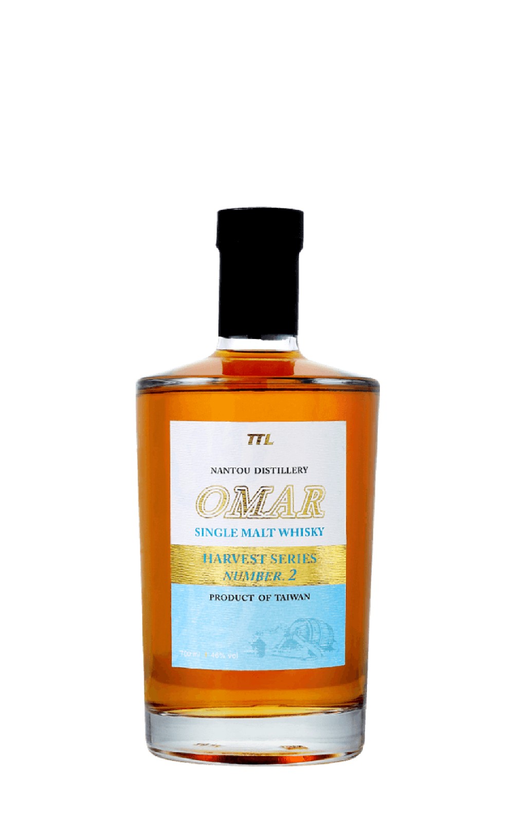 Nantou Distillery Omar Harvest Series No 2 Single Malt Whisky 南投酒廠 Omar 豐收系列 2號 單一麥芽威士忌