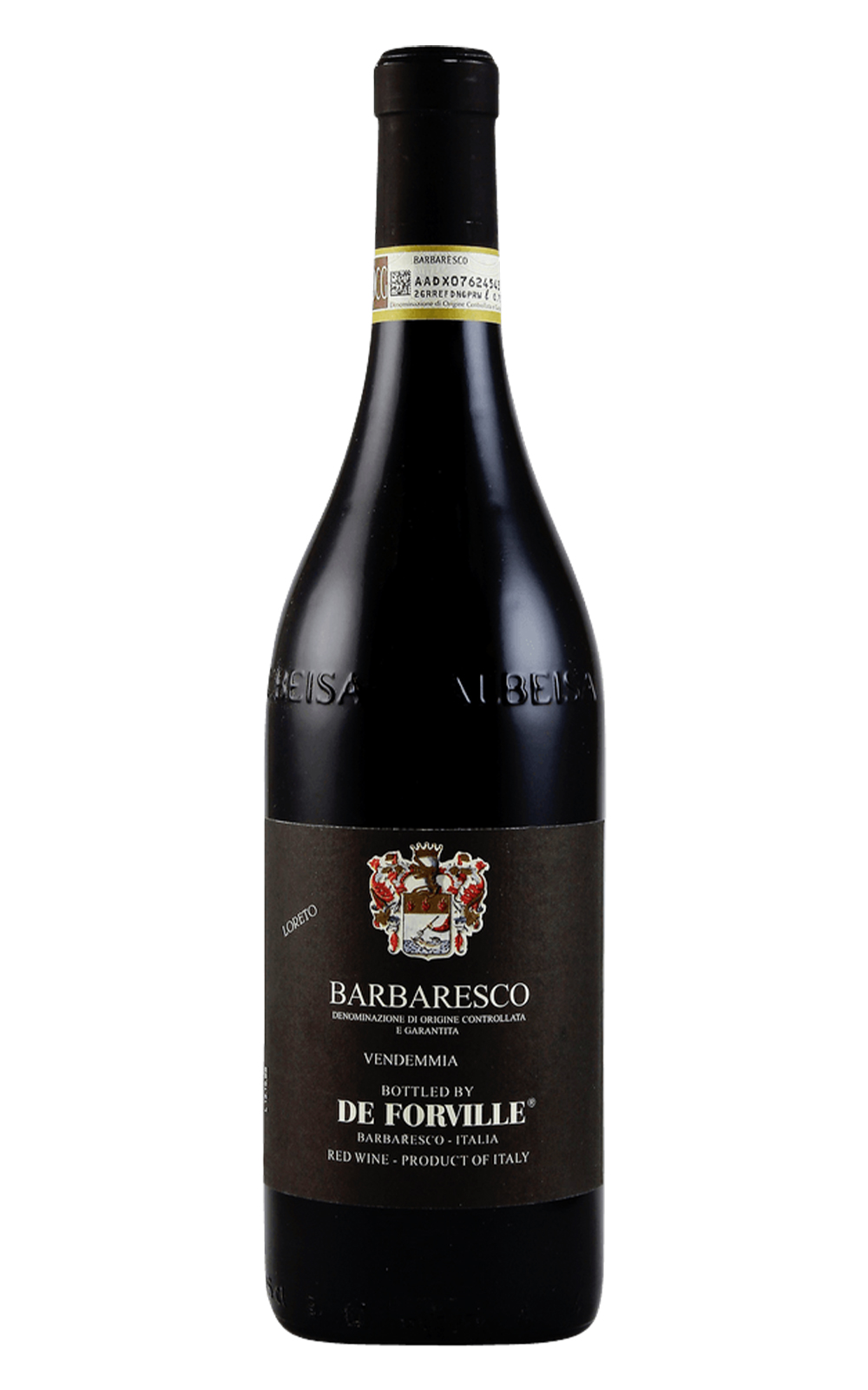 De Forville Barbaresco Black Label 2019 德芙維爾酒莊 巴巴瑞斯科紅酒 黑標