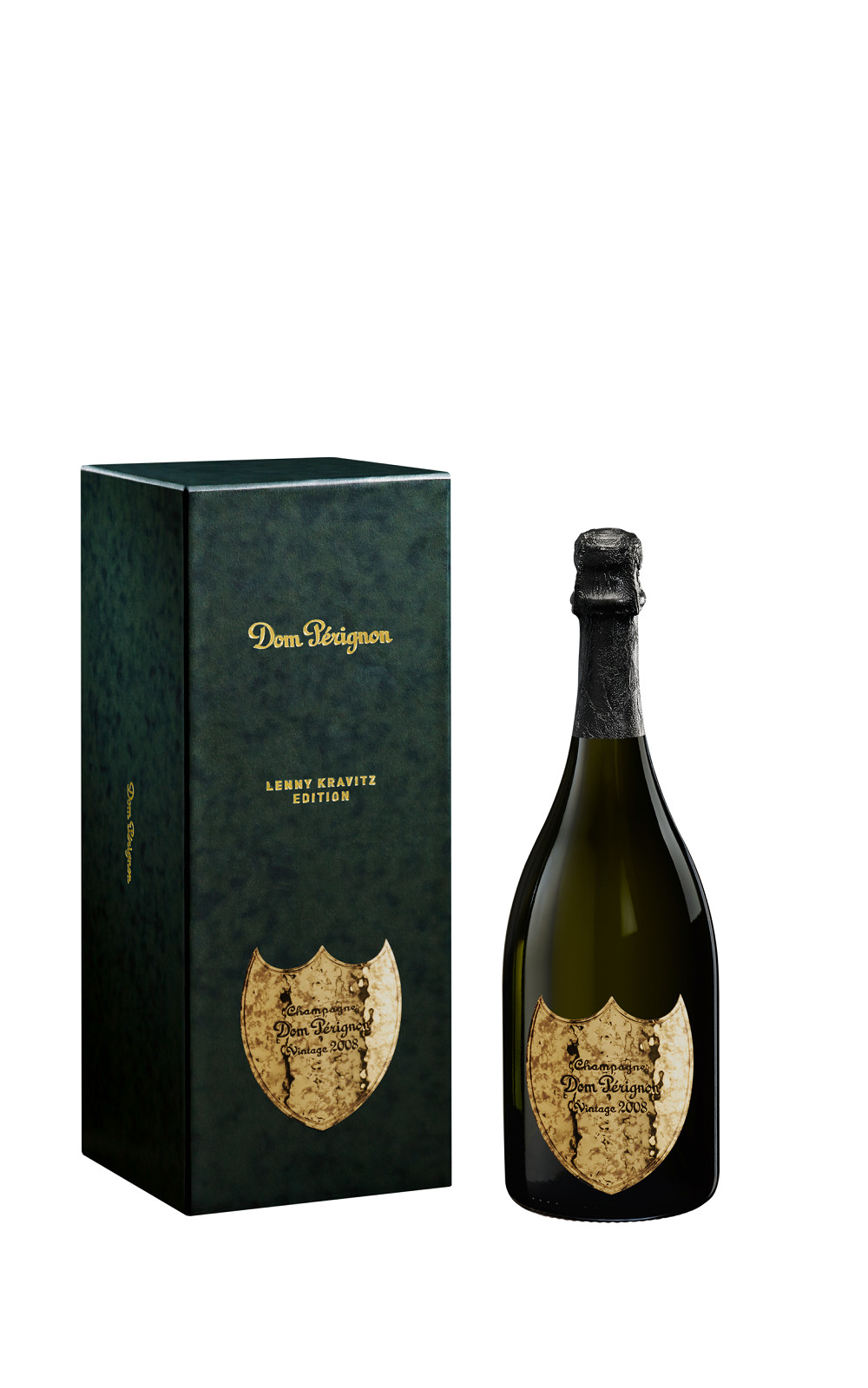Dom Perignon Lenny Kravitz Limited Edition Vintage Brut 2008 香檳王 藍尼 克羅維茲 年份不甜香檳 禮盒附提袋