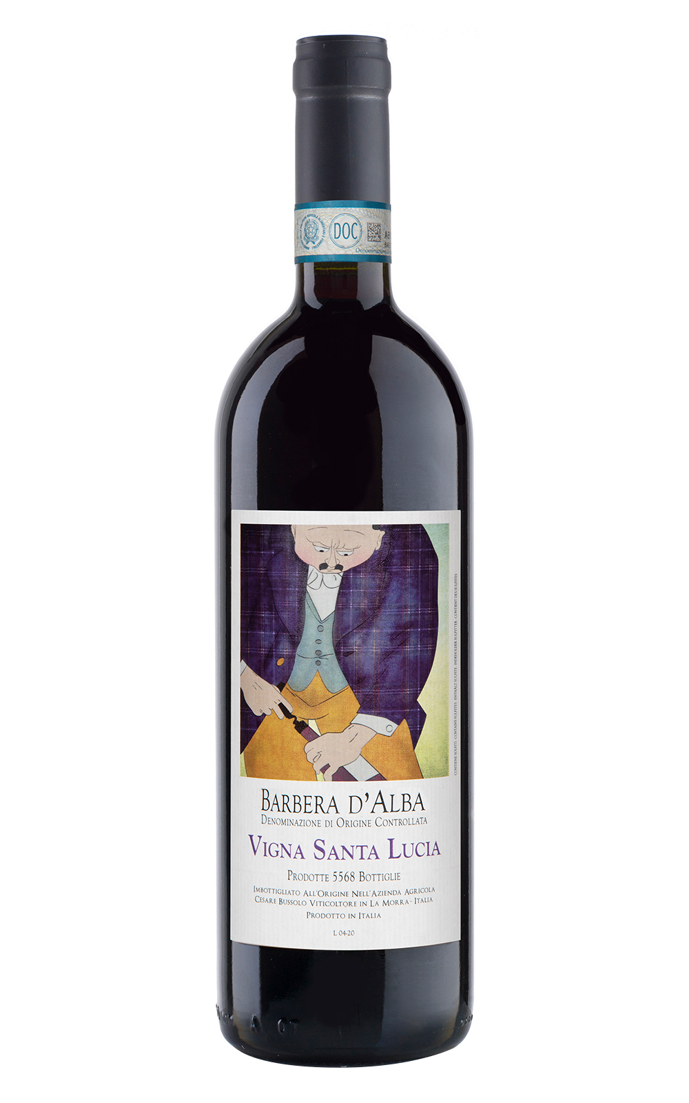 Cesare Bussolo Vigna Santa Lucia Barbera d Alba 2019 凱薩・布索羅酒莊 聖路西亞園 阿爾巴巴貝拉紅酒