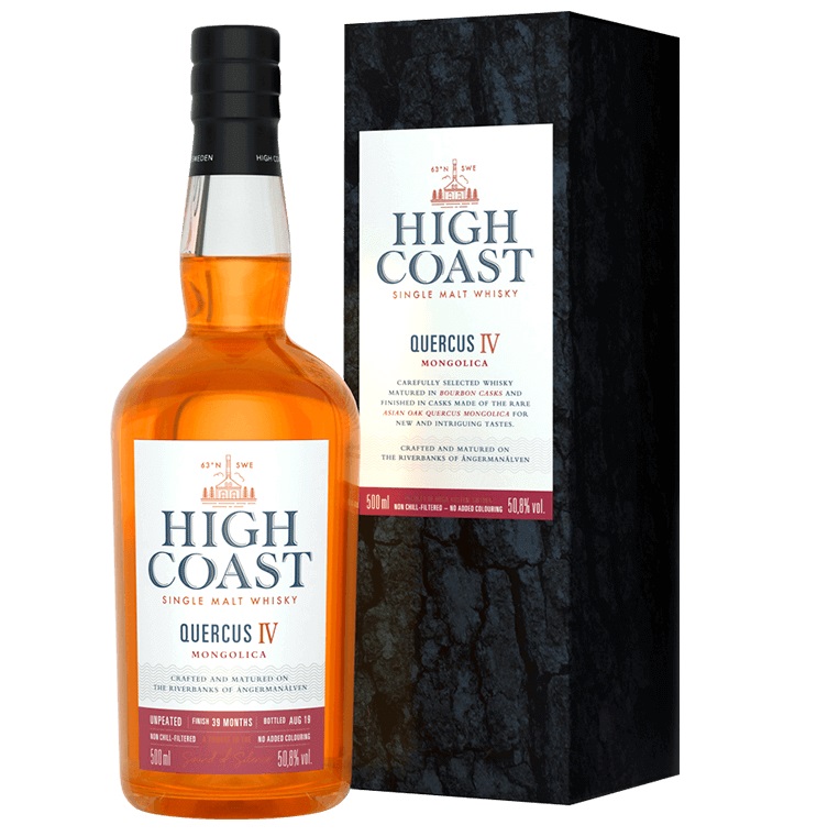 High Coast Distillery-Box Quercus IV – Mongolica Single Malt Whisky