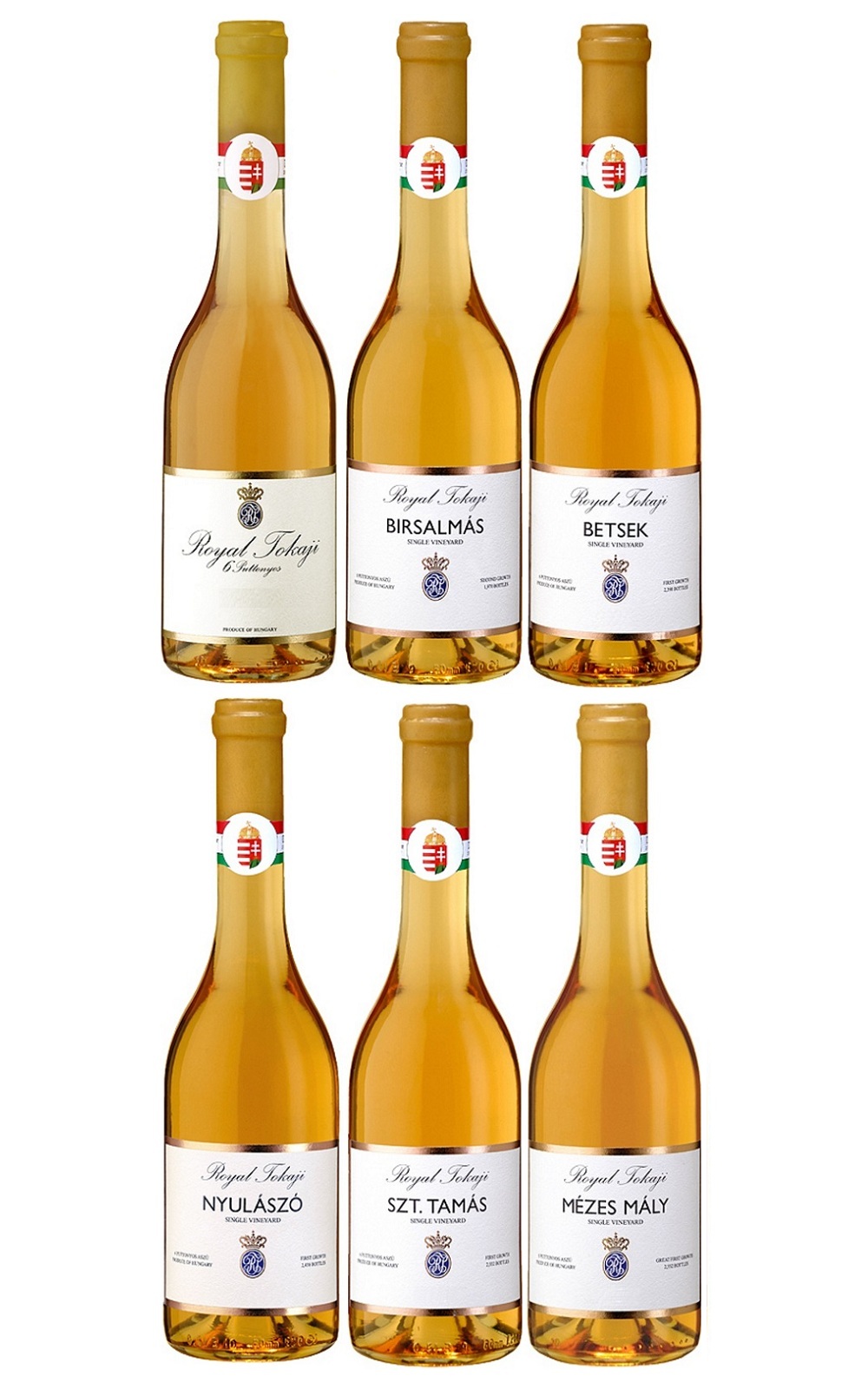 Royal Tokaji Wine Company Single Vineyard Collection 6 Bottle Set 2008 皇室托凱酒莊 單一葡萄園六瓶組