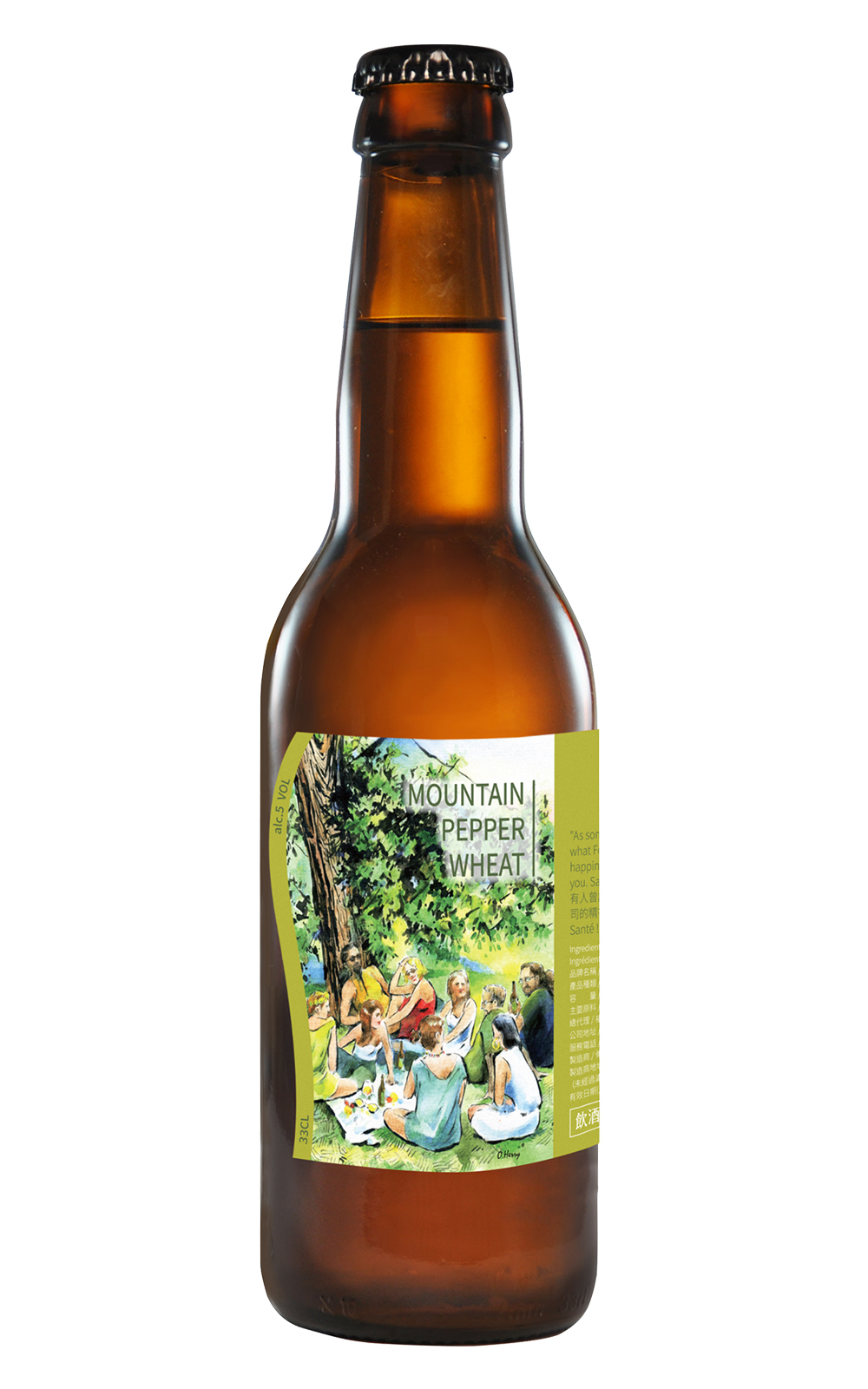 Formosa Brewing Company Mountain Pepper Wheat 福爾摩沙精釀啤酒 二重奏 山胡椒小麥啤酒
