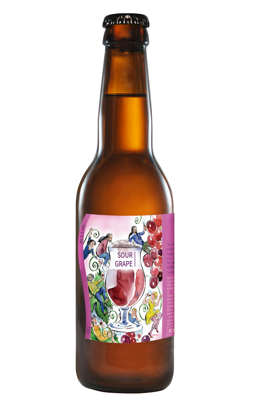Formosa Brewing Company Sour Grape 福爾摩沙精釀啤酒 忌妒 葡萄風味酸啤酒