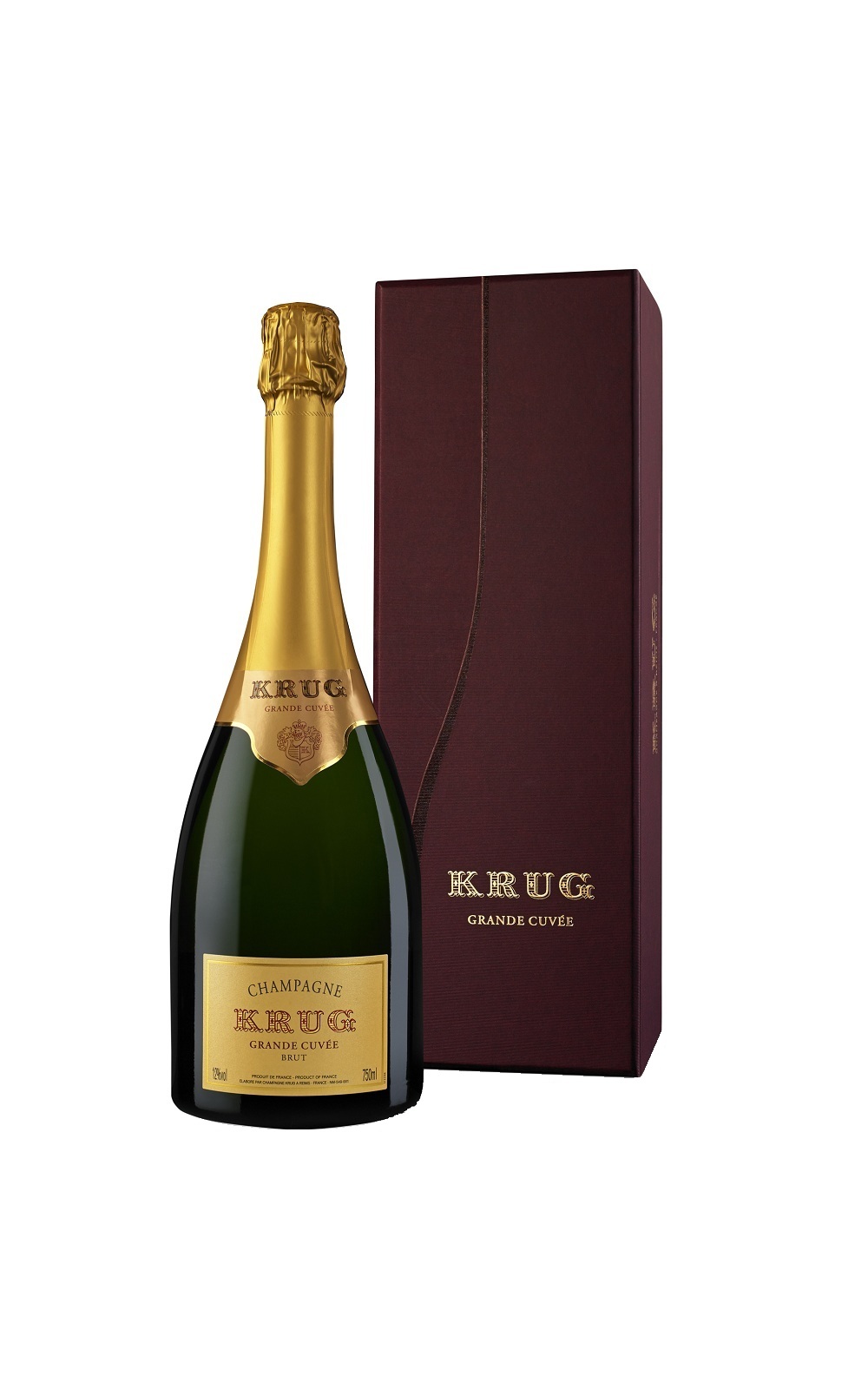 Krug Champagne Grande Cuvee Brut Gift Box NV 庫克香檳 偉大經典 不甜香檳 禮盒