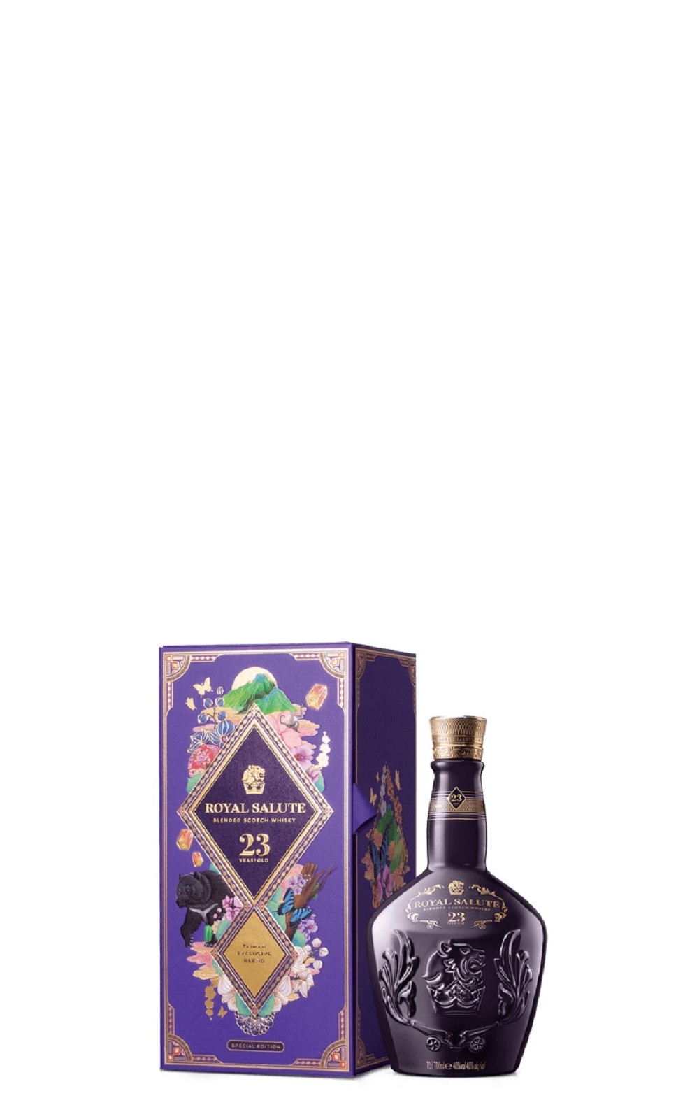 Chivas Regal Royal Salute 23 Years Old Blended Scotch Whisky Taiwan Exclusive 皇家起瓦士 皇家禮炮 23年調和蘇格蘭威士忌 2022新年福爾摩沙限定版
